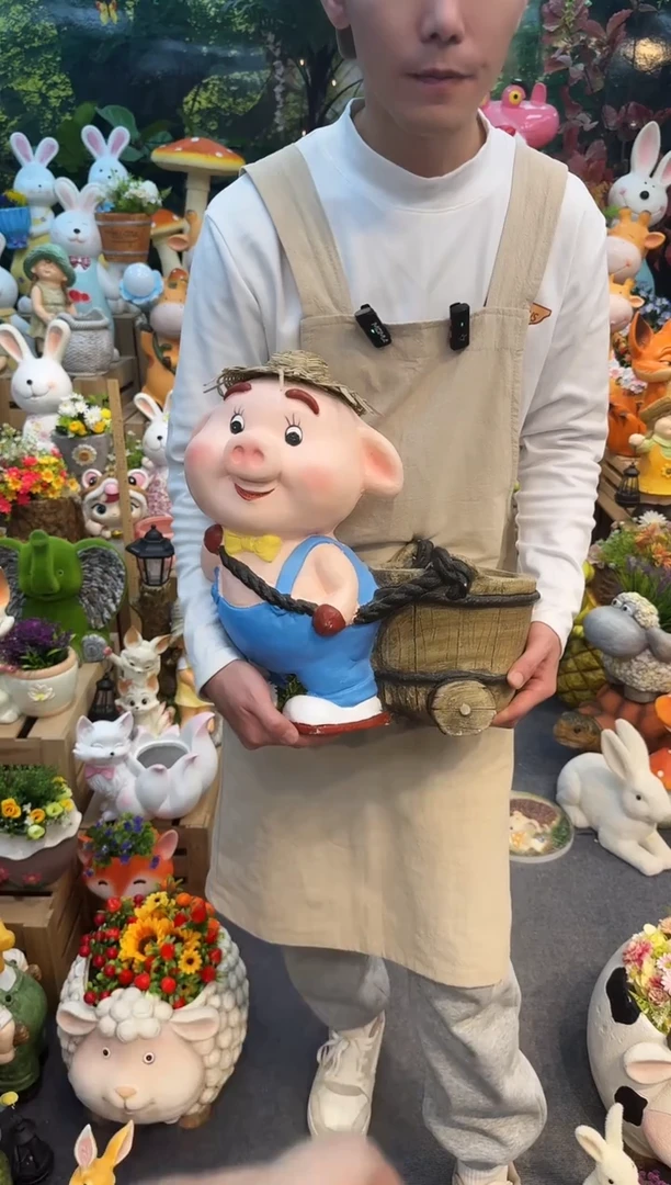 户外花园庭院花盆&00&