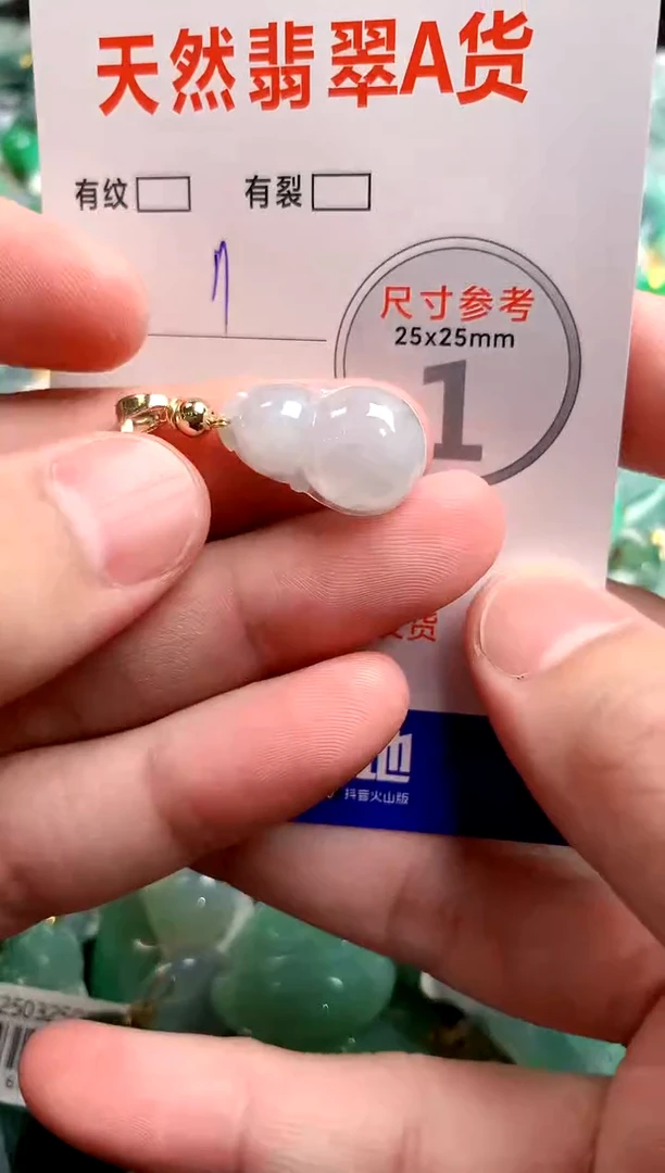 翡翠未镶嵌颈饰24002142