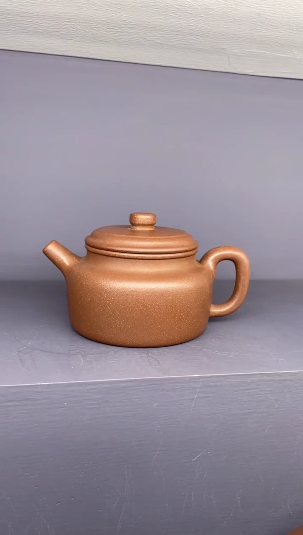 【闪购商品】紫砂茶壶老紫泥 德钟