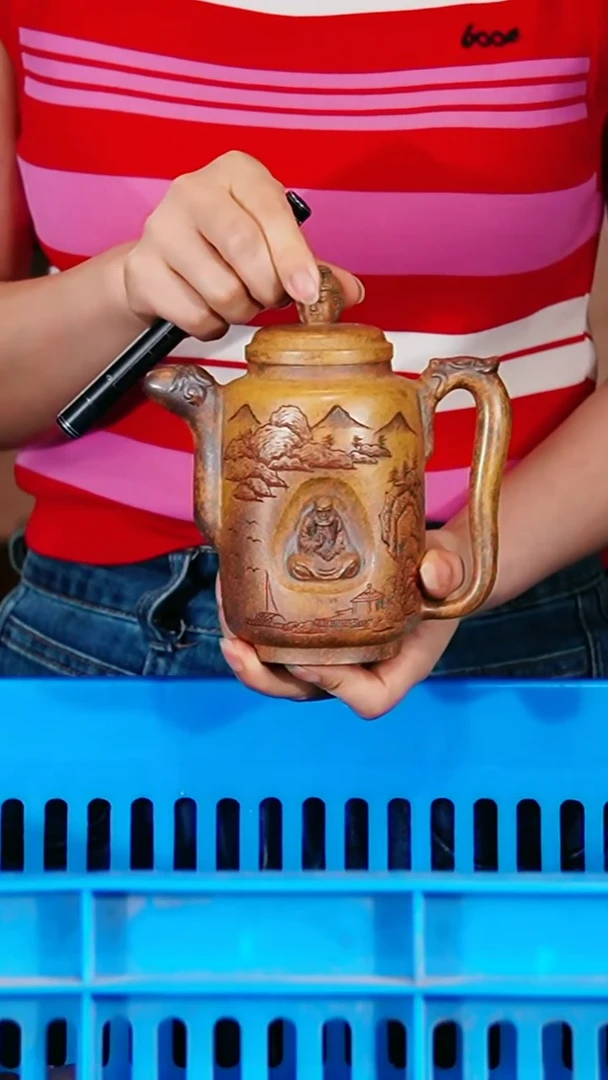 宜兴原矿紫砂壶茶壶400C