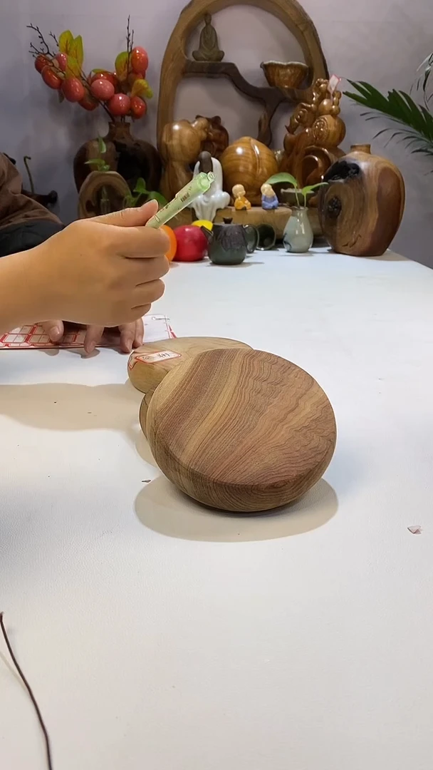 【闪购商品】香樟木A25微瑕小杯垫3个/组/12*3