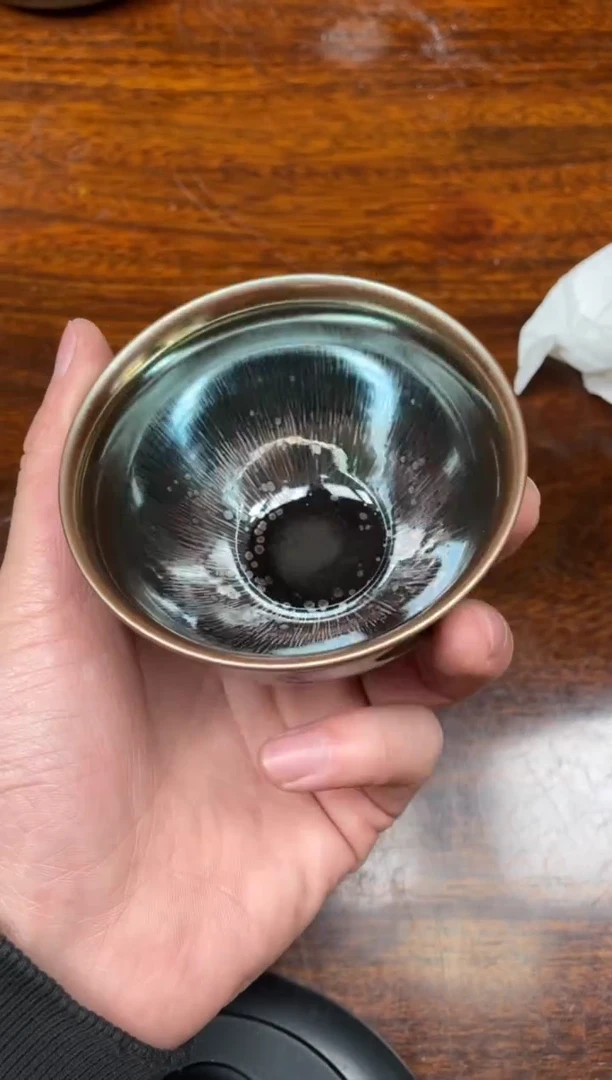 【闪购商品】茶盏名家罗云和建盏（带证书礼盒）74