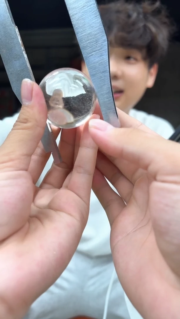 未镶嵌水晶大型摆件（非配饰）白阿赛球 647