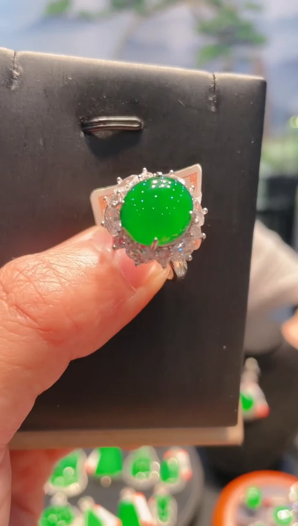 翡翠未镶嵌颈饰翡翠12