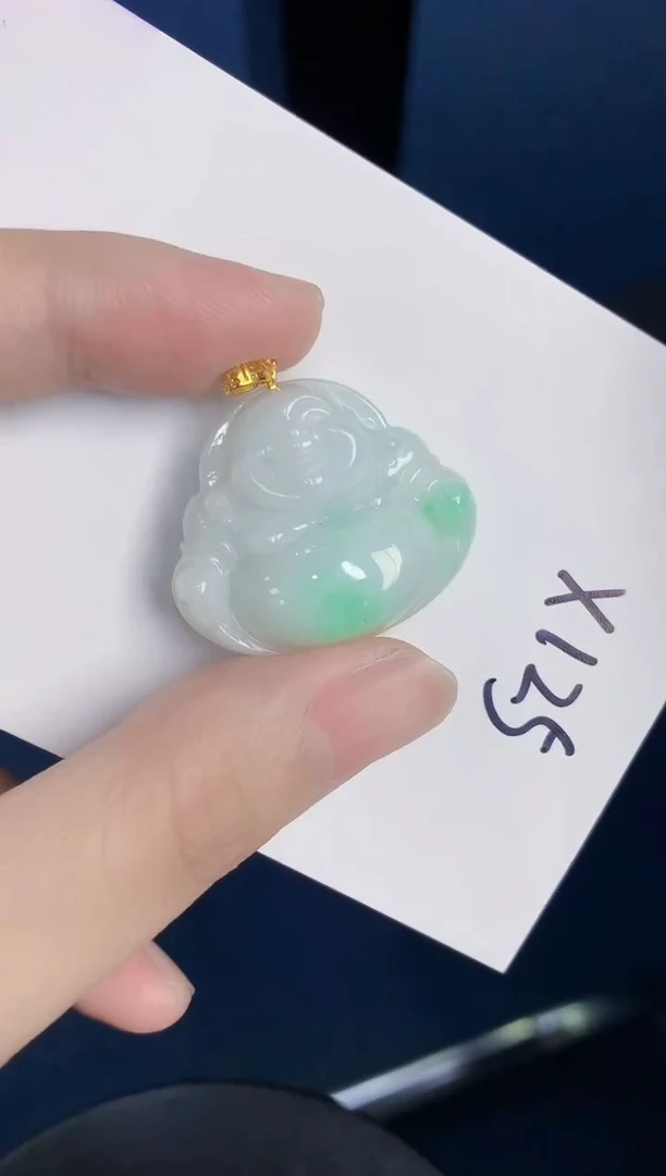 颈饰未镶嵌翡翠天然翡翠缅甸A货
