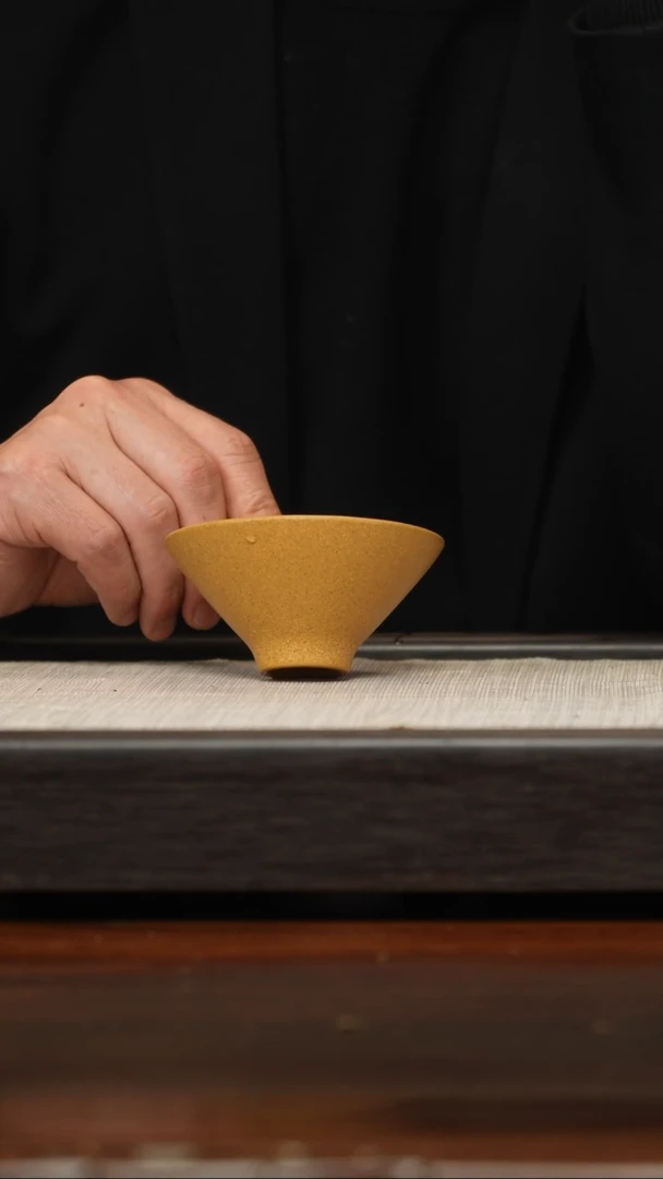 【闪购商品】紫砂茶壶黄金段斗笠杯