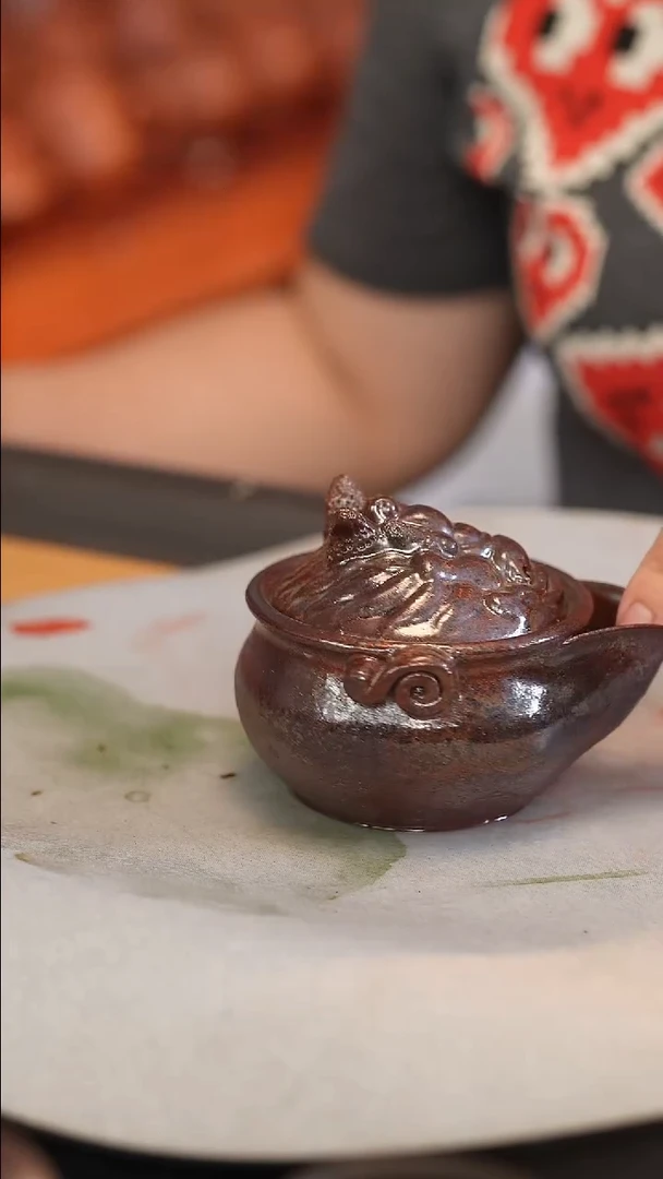 茶壶紫砂原矿手工12号制作