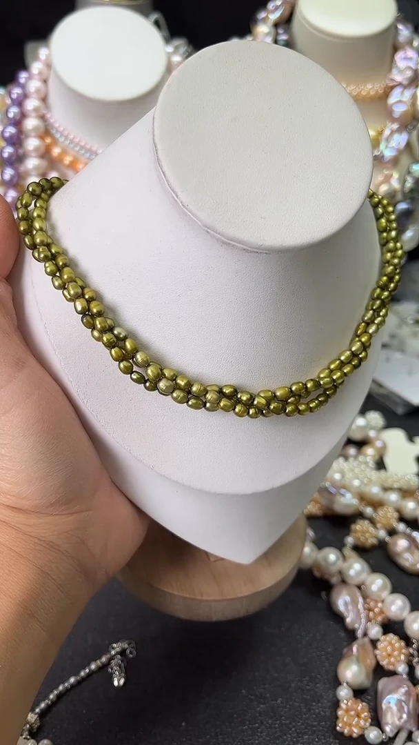 颈饰未镶嵌淡水珍珠多人