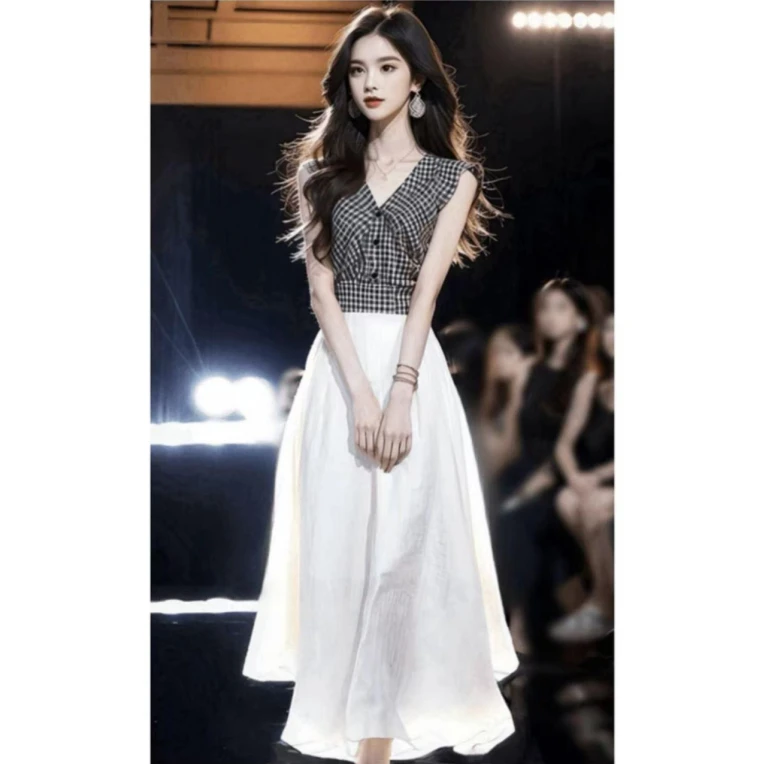 (7247)夏装搭配一整套轻熟夏季高级感两件套2025年新款裙时尚套装