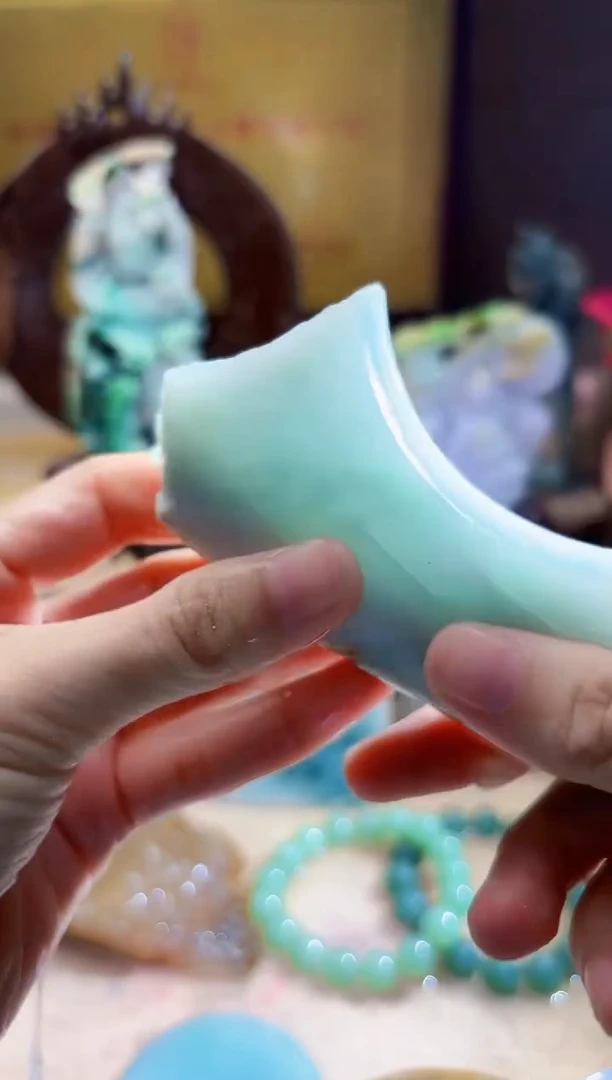 未镶嵌挂件翡翠A货优柠5777