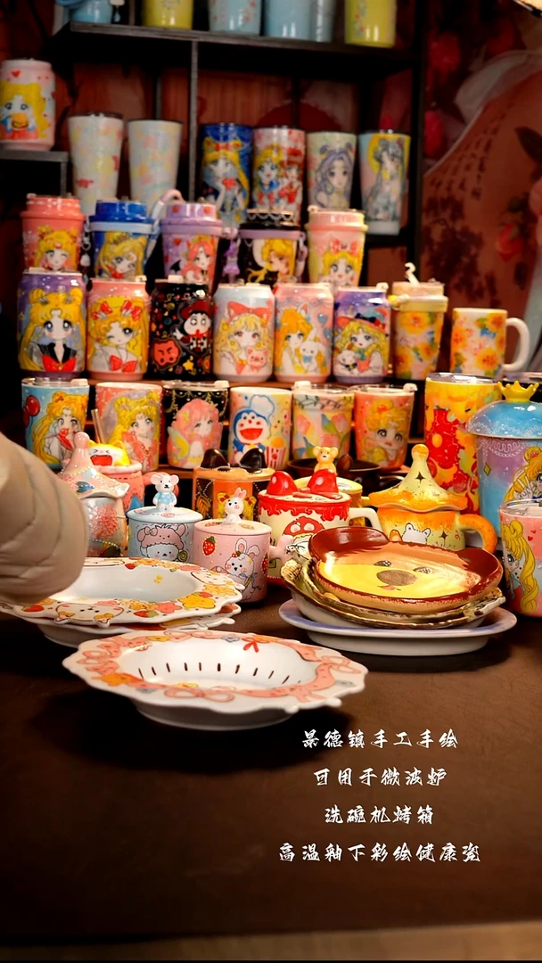 一***?景德镇陶瓷手绘杯杯预存