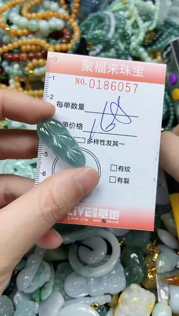 翡翠未镶嵌颈饰闪购0186057