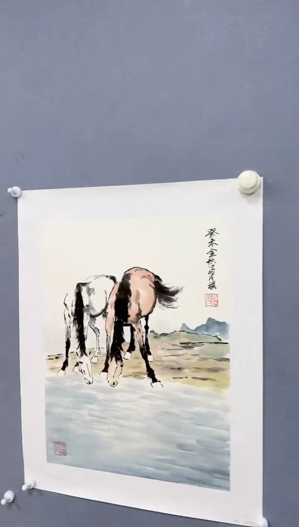 国画冯老师作品分享