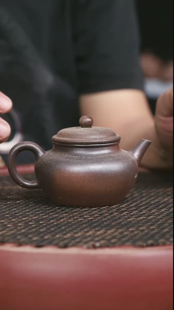 茶壶紫砂3号柴烧台西底槽清水平200CC