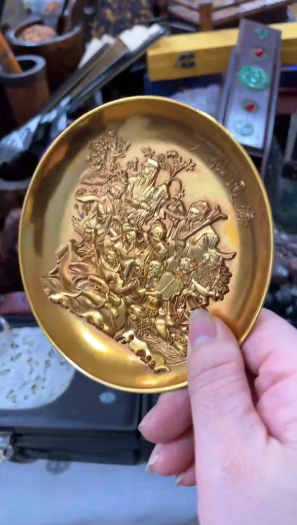 【闪购商品】1宫廷影视老旧工艺摆件