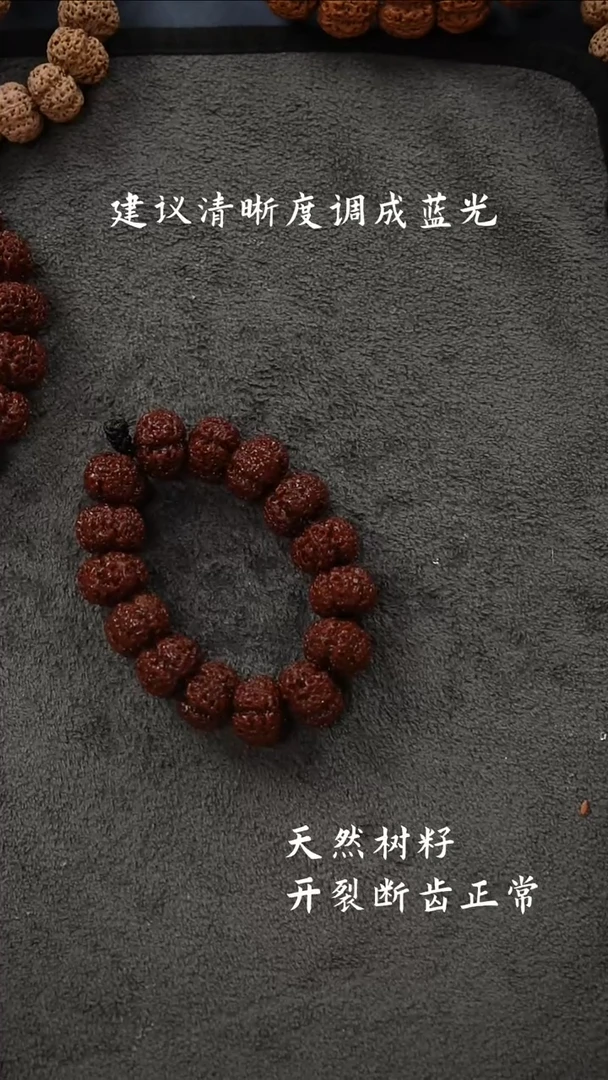 金刚菩提手串云巅梅花一档头货21.158