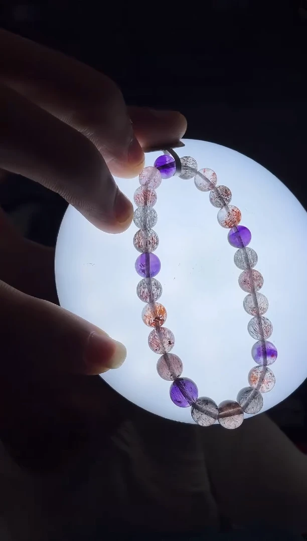 未镶嵌手链水晶晶1238 约7mm