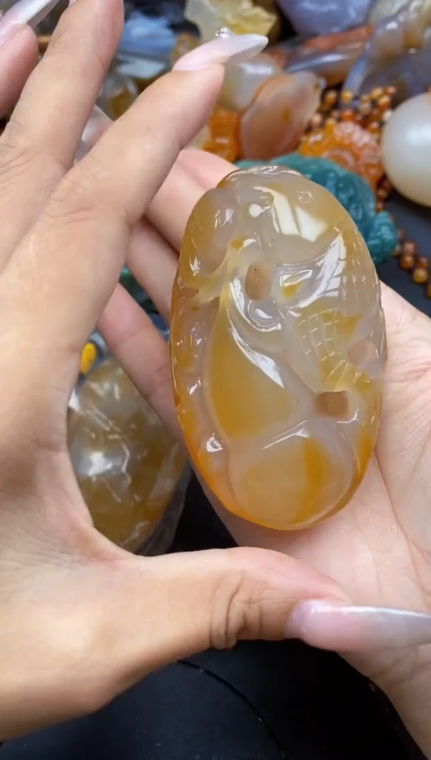 【闪购商品】玛瑙/玉髓颈饰未镶嵌ll