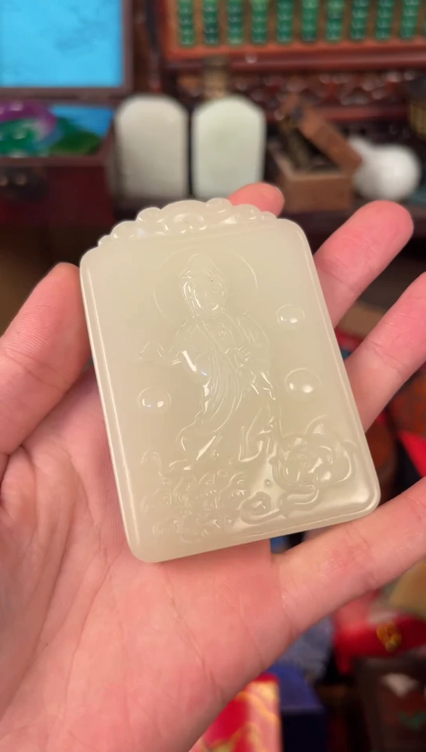未镶嵌和田玉挂件时来运转直播间专属链接