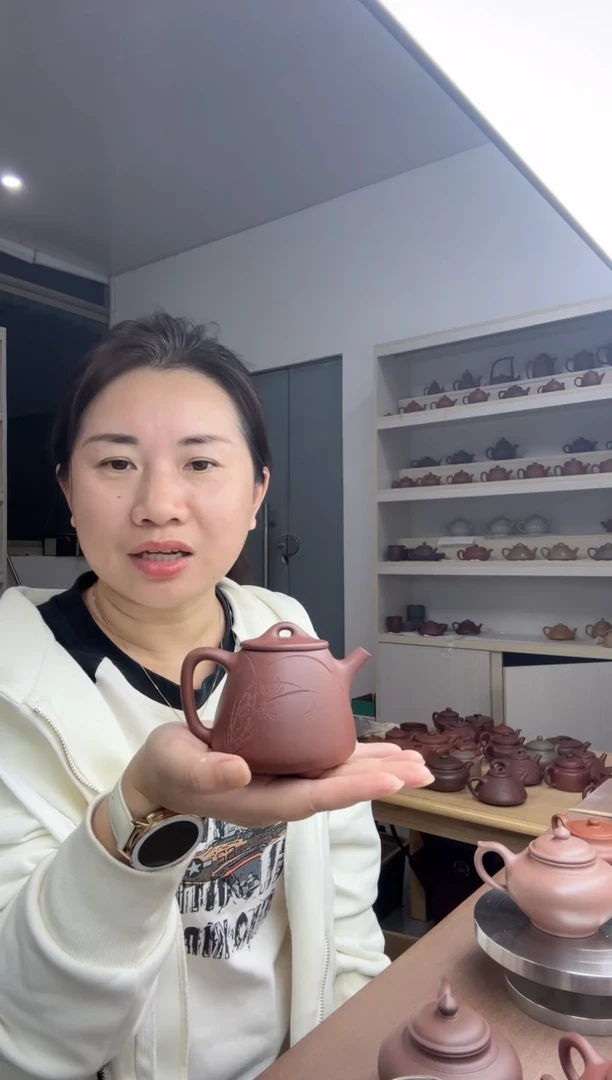 茶壶紫泥A*小高瓢150cc（原矿紫泥）