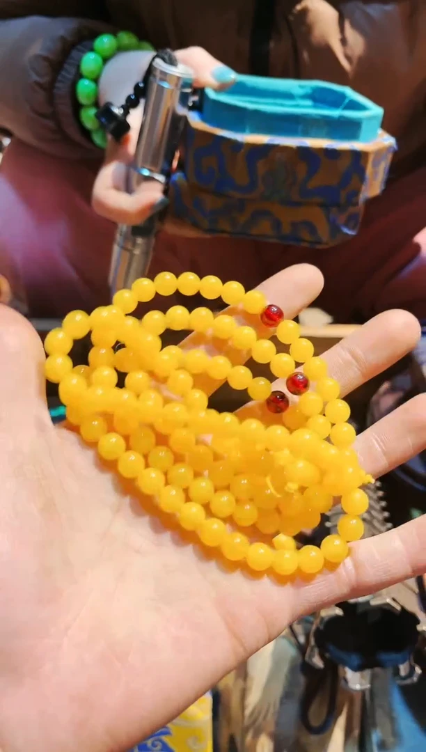 【闪购商品】蜜蜡颈饰未镶嵌七七精品专属链接465463