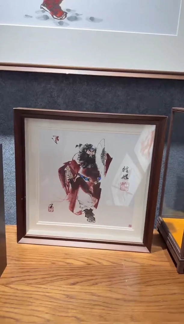 国画牛百川老师手绘37x37
