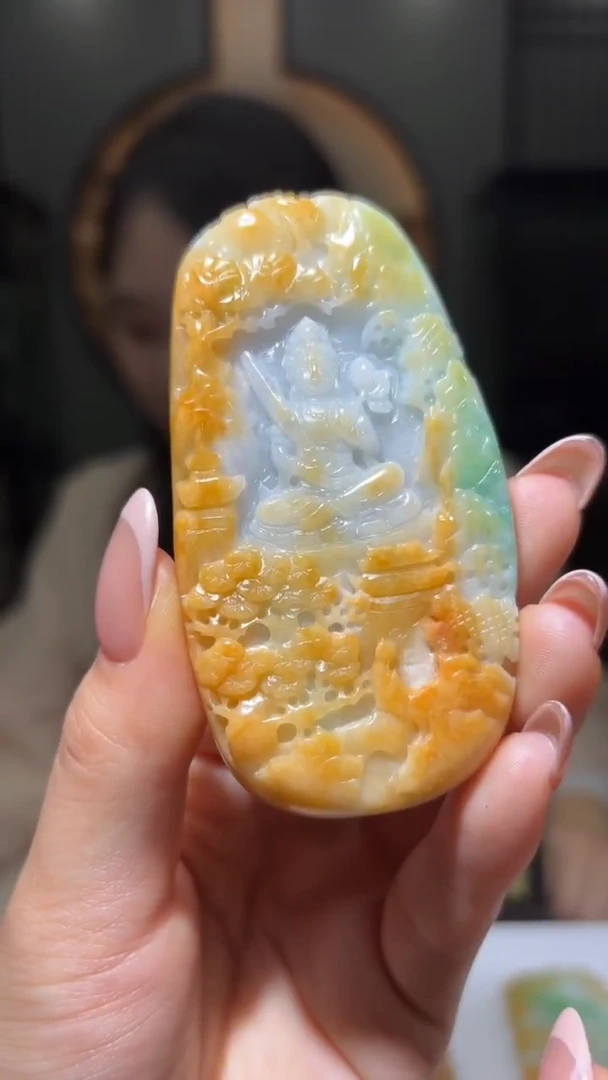 未镶嵌定制翡翠56/1125/Y/人物