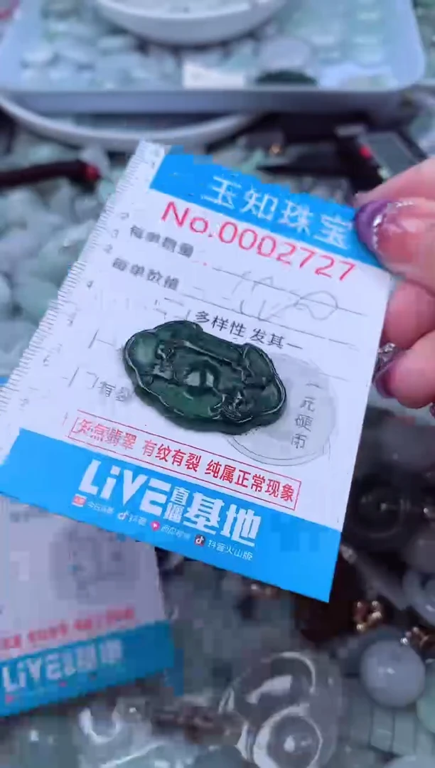 翡翠未镶嵌吊坠(不含链)2727