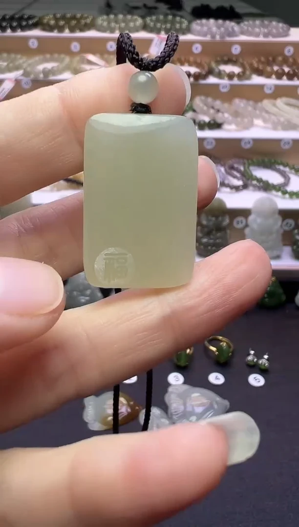 颈饰未镶嵌和田玉248号链接约卡30*20*7