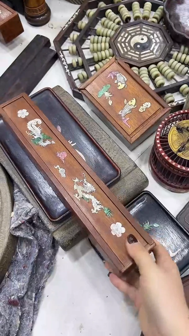 木沐头淘摆件木雕件