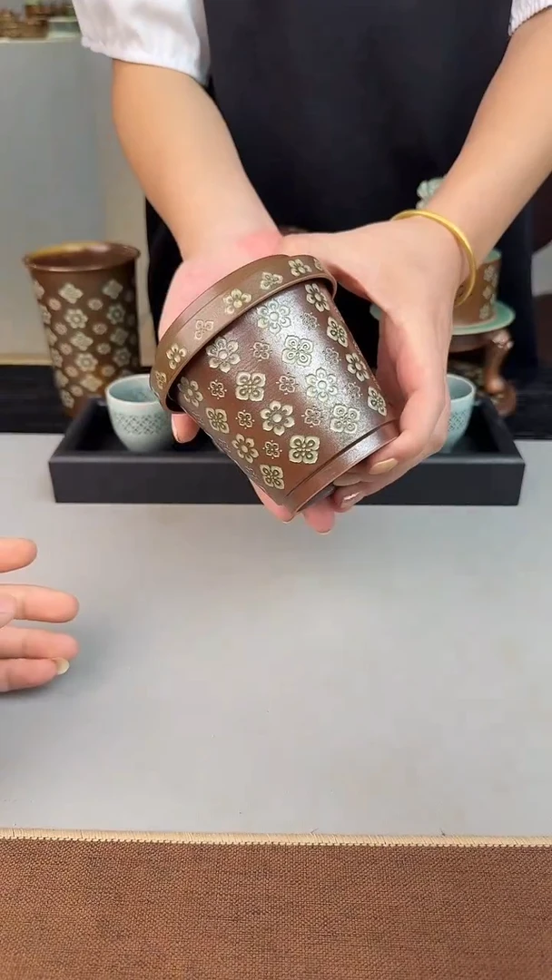 青瓷手工茶器包邮