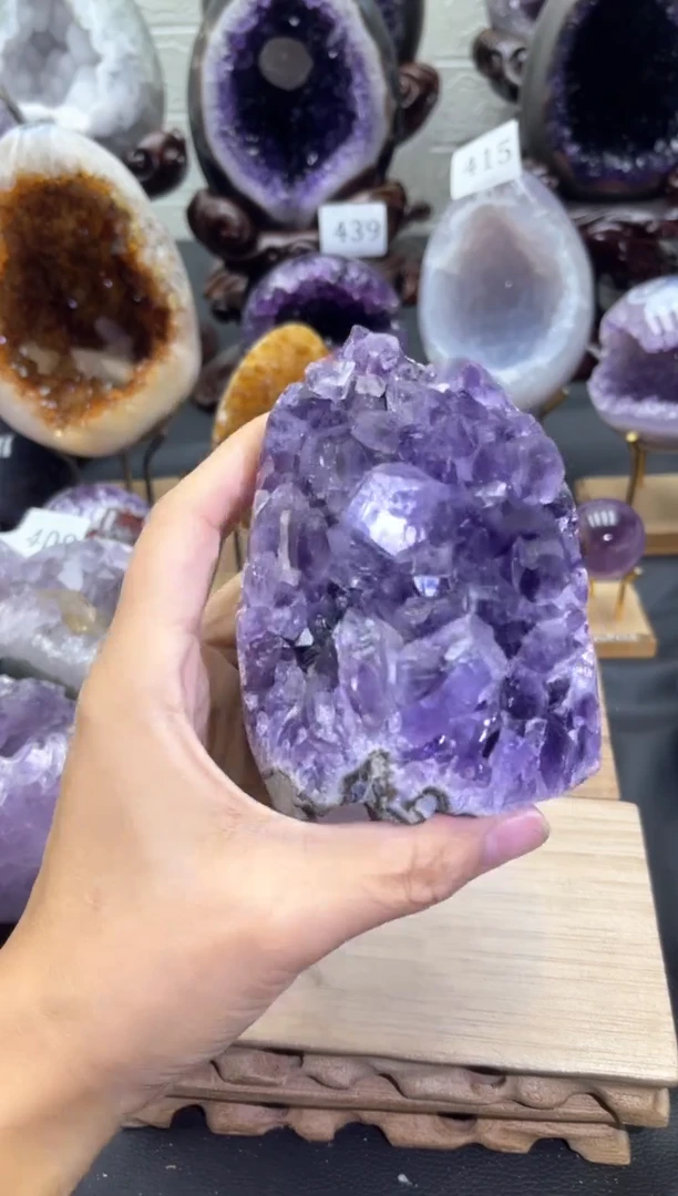 未镶嵌大型摆件（非配饰）紫晶503号摆件