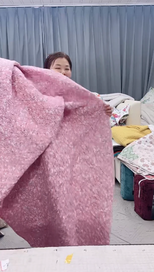 棉粉底小碎花2.3*2.5