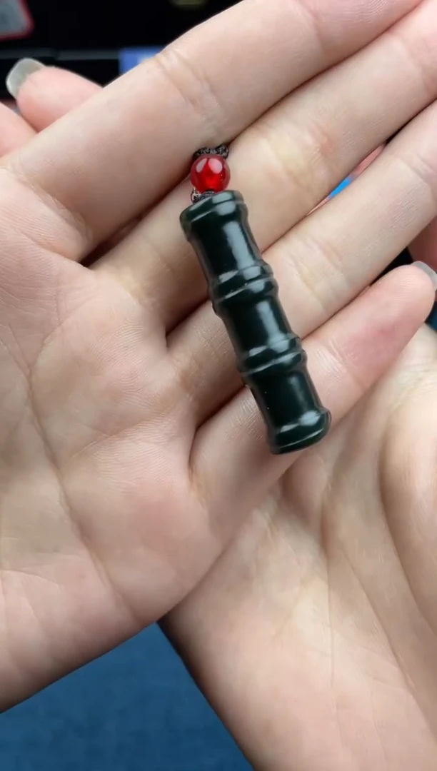 和田玉未镶嵌挂件宇1