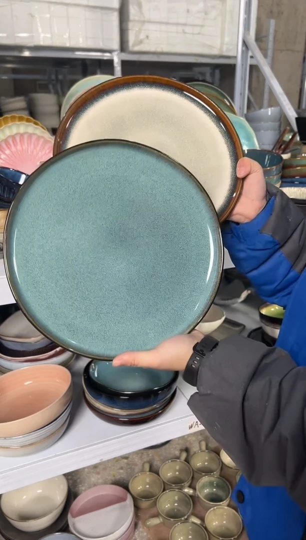 陶瓷外贸尾货瑕疵满20包邮X2 大盘组合