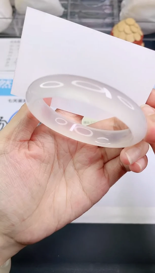 石英质玉手镯未镶嵌V51--56.2