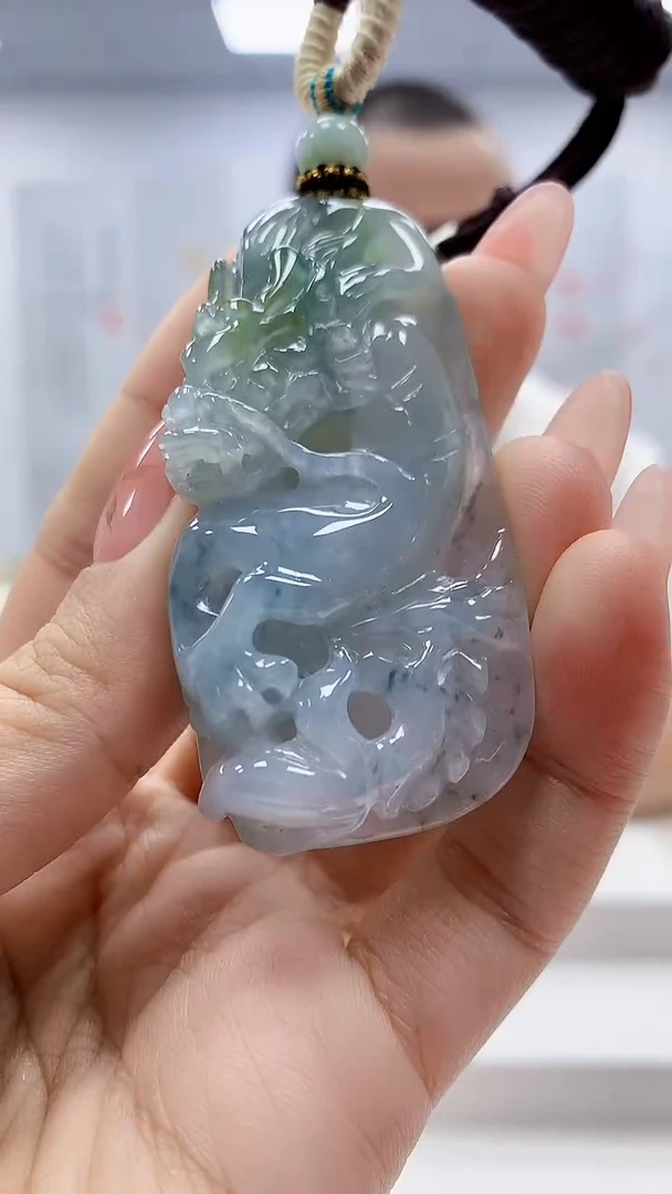 未镶嵌定制翡翠5167ty-毛货挂件47