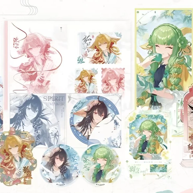 【平拆】 遇意×【狐妖小红娘-惊鸿篇】精美收藏飞花令卡牌盲盒