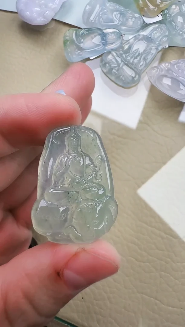 颈饰未镶嵌翡翠缅甸翡翠a货