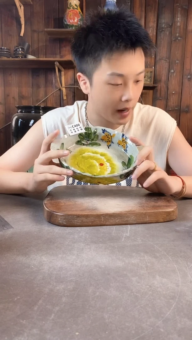 碗瑕406，手工手作，超值陶瓷