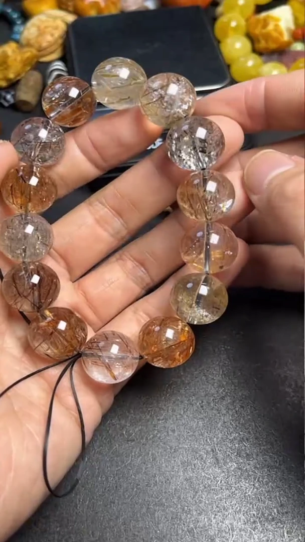 未镶嵌手串水晶pz1118-106约16mm