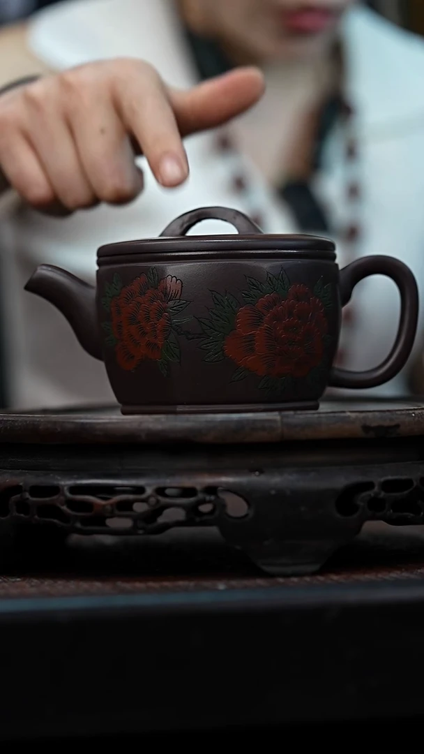 茶壶紫砂宜兴岁颐传砂原矿全手12