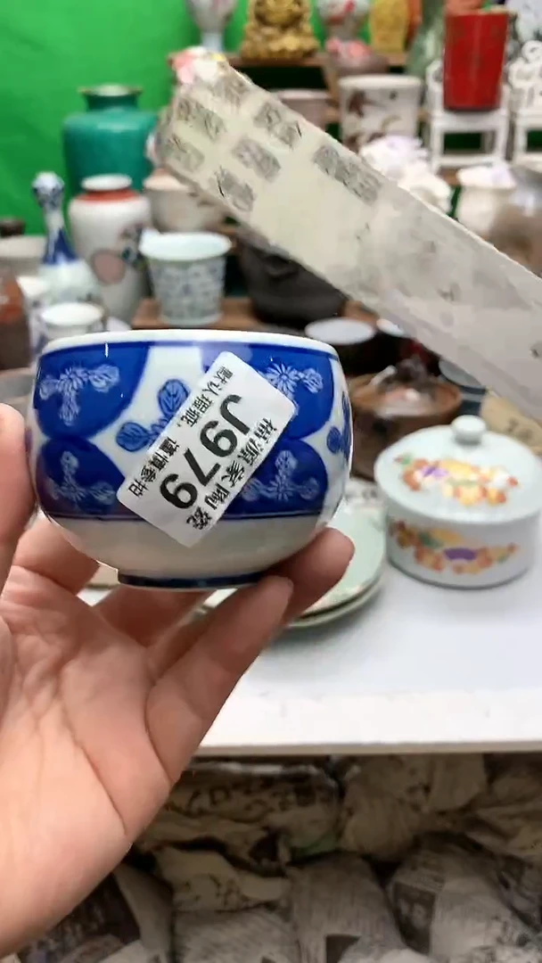 【闪购商品】盖碗海外回流瓷器