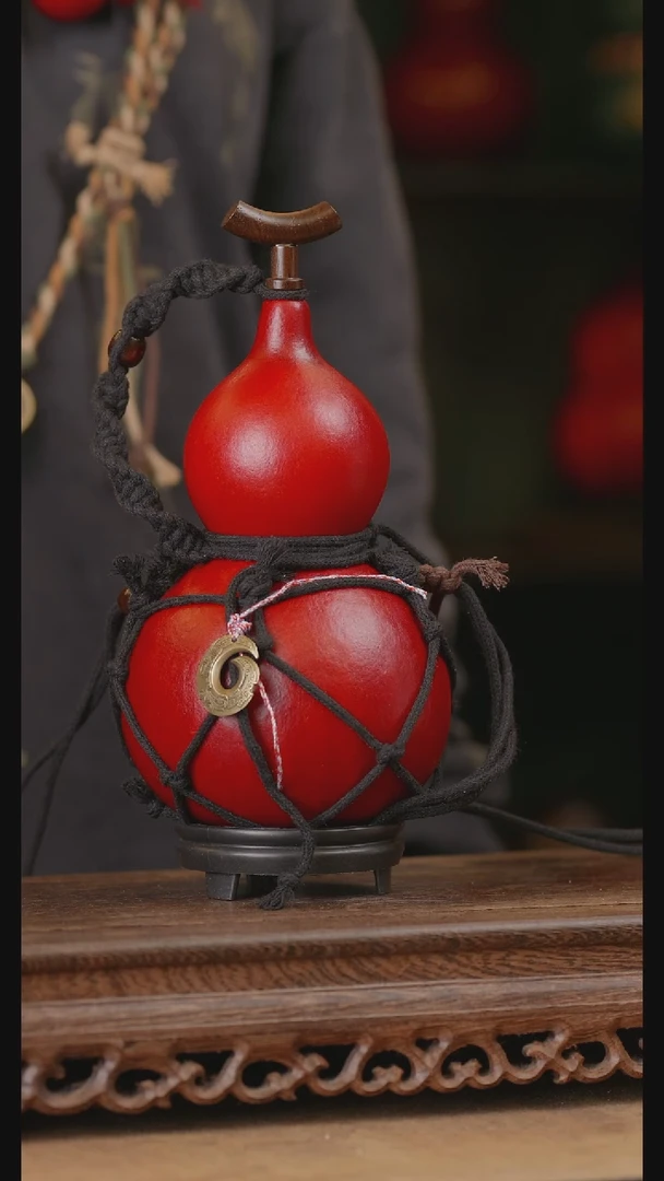 98号精品天然大漆酒葫芦一物一拍~