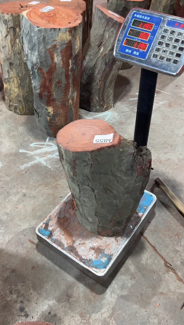 紫檀木类端景台余*瑜赞比亚血檀 非洲紫檀