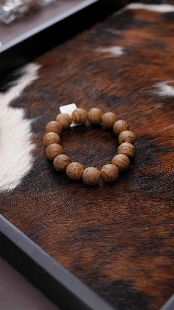 沉香手串卓DS002-2文莱土沉卡14mm天然野多样性发一