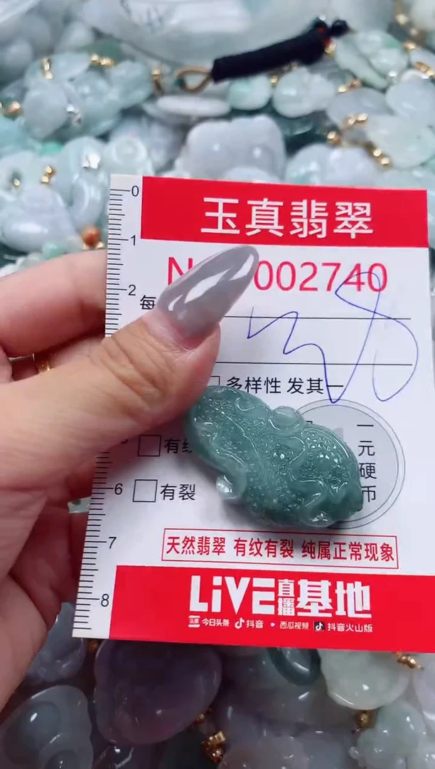 吊坠(不含链)未镶嵌翡翠2740
