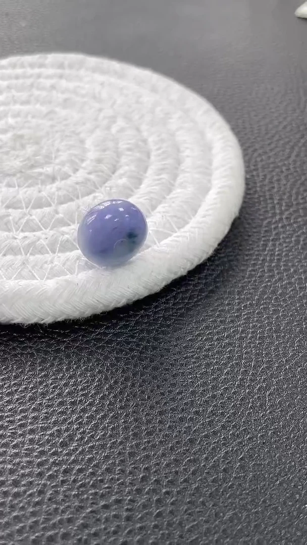 【闪购商品】定制翡翠未镶嵌紫珠2980+298