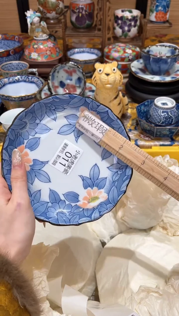 【闪购商品】瓷片『美丽可爱小老虎』11