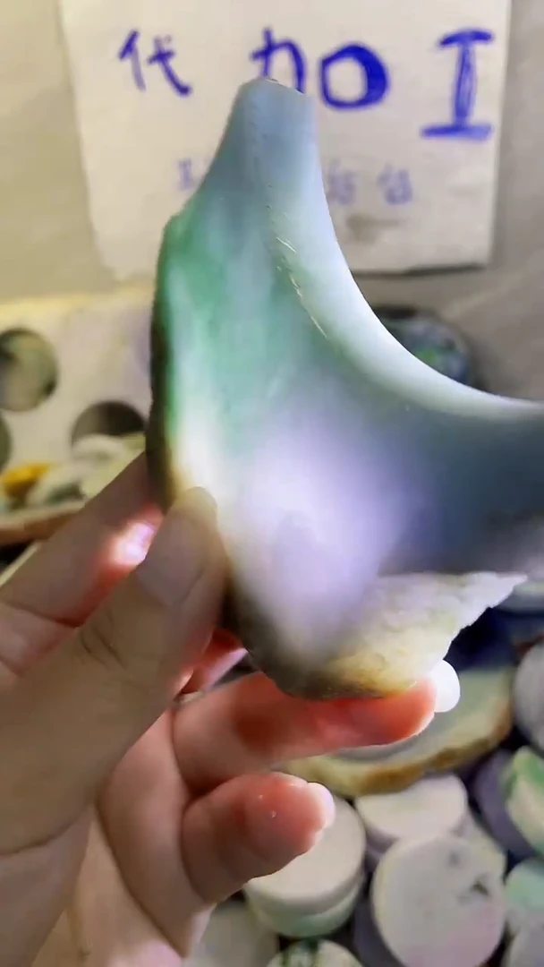 裸石翡翠纯天然翡翠A货257